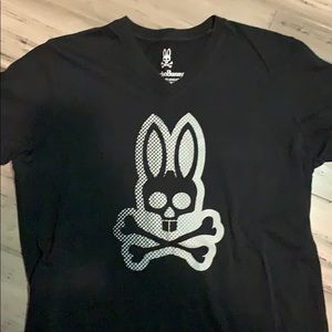 Psycho bunny v neck t shirt for boys